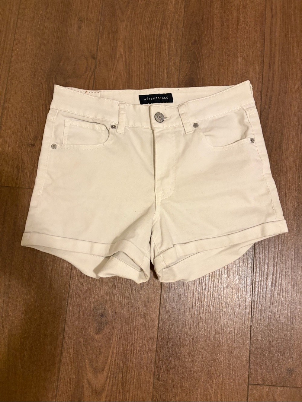 Aeropostale white shorts